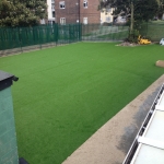 Rubber Bark Running Track in Brough 8