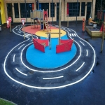 Rhino Paving for Schools Daily Mile in Malpas 2