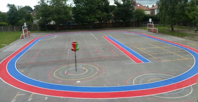 Circle Running Circuit in Allendale Town